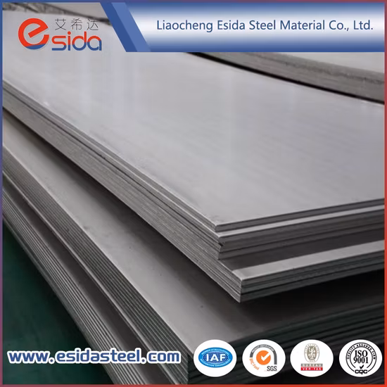 ASTM A240 304 321 316L 310S 1.4841 escovado, espelho polido linha fina 2b Ba acabamento de superfície brilhante quente, laminado a frio Ss 1mm 2mm 3mm